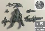 Figures> Escher Gangers Random 5 Models  SfNUHEGR01 3*4